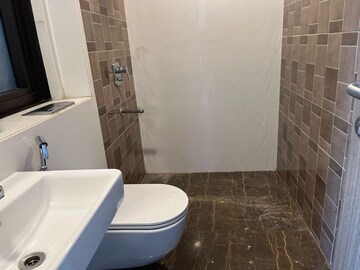 Bathroom in 3 BHK Apartment at Lodha The Park, Worli – for Rent