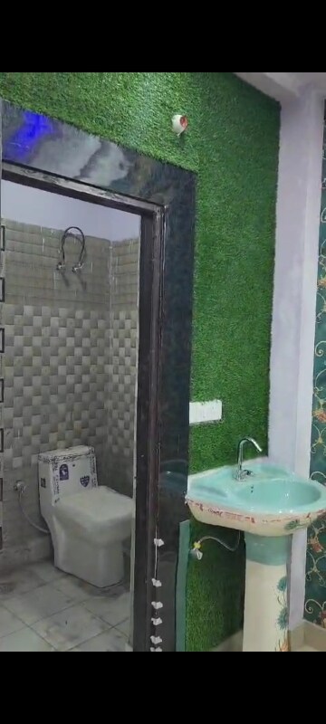 Bathroom in 2 BHK Builder Floor at Gaur City 4th Avenue, Sector 4 Greater Noida – for Sale