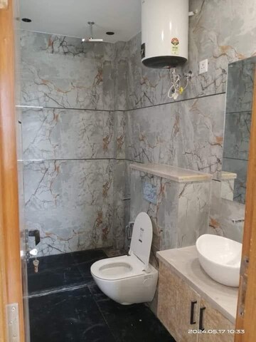 Bathroom in 2 BHK Apartment at Saket – for Rent
