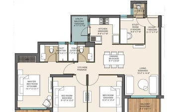 3.5 BHK Apartment For Sale in Nirala Trio, Tech Zone 4 Greater Noida