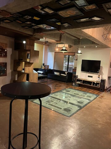 Living Room in 2 BHK Apartment at Juhu – for Rent