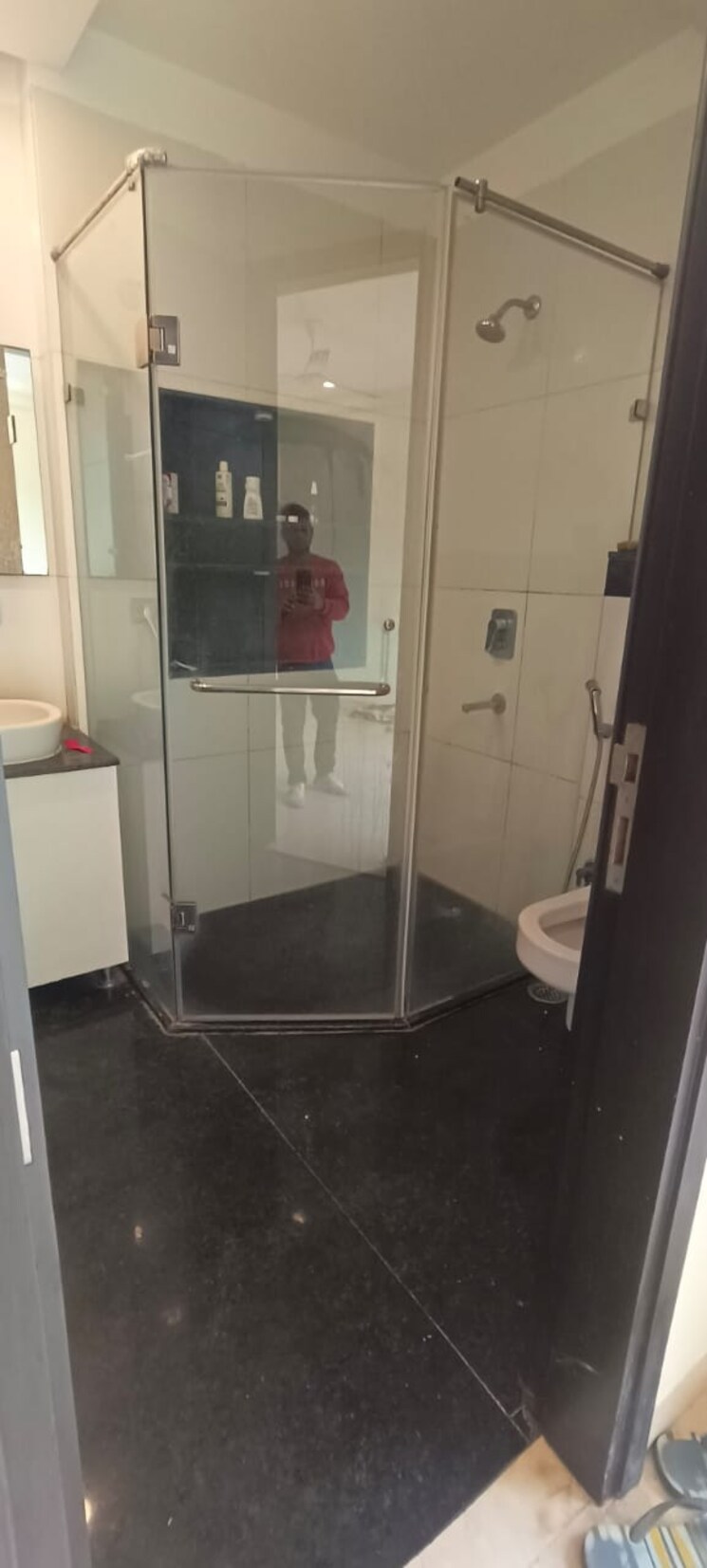 Bathroom, saket 3 Bedroom 150 Sq.Yd. Builder Floor In Saket Delhi 8058982