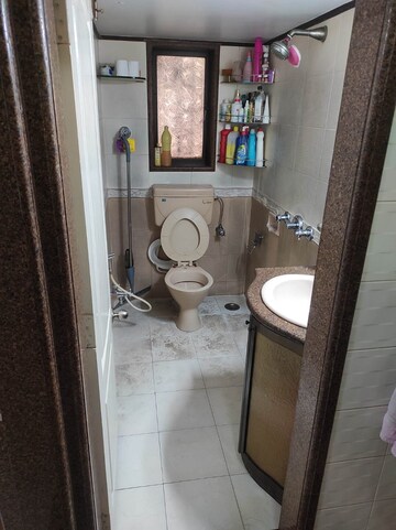 Bathroom in 2 BHK Apartment at Bandra West – for Rent