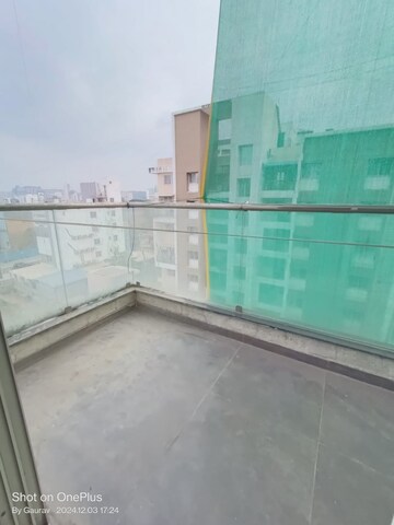 Balcony in 2 BHK Apartment at Sanskruti Jardin, Baner – for Rent