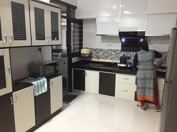 Kitchen in 3 BHK Apartment at Sola – for Sale