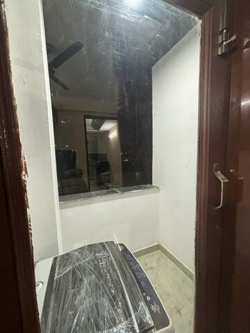 Bathroom in 1 BHK Builder Floor at Saket – for Rent