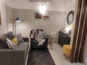 Master Bedroom in 1 BHK Apartment at Oxirich Square One, Indrapuram – for Sale