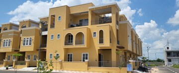 4 BHK Villa – Exterior View View at Mansarovar Extension - for Sale