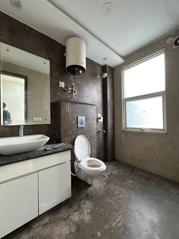 Bathroom in 3 BHK Apartment at Freedom Fighters Enclave – for Rent