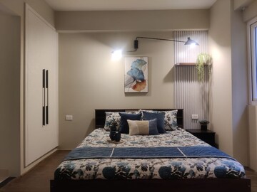 Bedroom in 1 BHK Apartment at Oxirich Square One, Indrapuram – for Sale