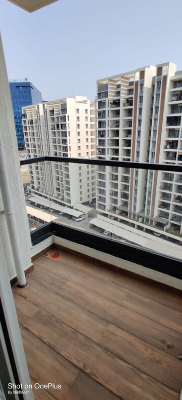 Balcony in 2 BHK Apartment at Majestique Towers, Kharadi – for Rent
