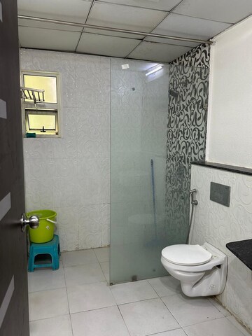 Bathroom in 3.5 BHK Apartment at Gaur Saundaryam, Tech Zone 4 Greater Noida – for Rent
