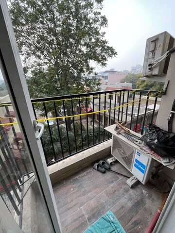 Balcony in 1 BHK Apartment at Chandigarh Citi Center, Vip Road – for Rent