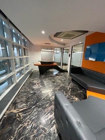 Floor Plan in  Office Space at Prahlad Nagar – for Rent