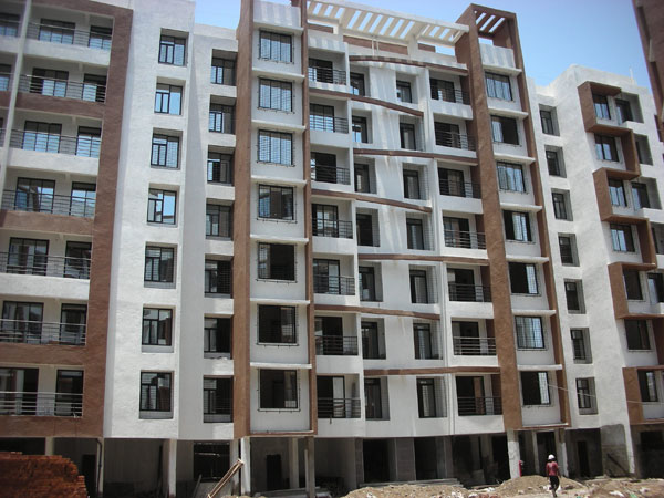 4 BHK + Study Room 1520 Sq.Ft. Apartment in HDIL Residency Park 1