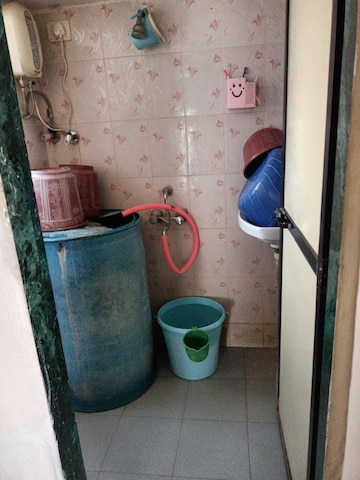 Bathroom in 1 BHK Apartment at Mandar Heights, Virar West – for Sale