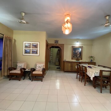 Living Room in 3.5 BHK Apartment at Aundh – for Rent