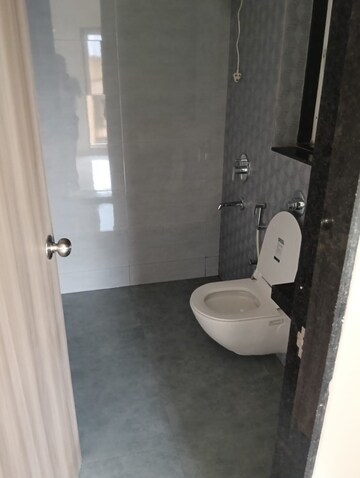 Bathroom in 1 BHK Apartment at Ashar Axis, Majiwada – for Rent