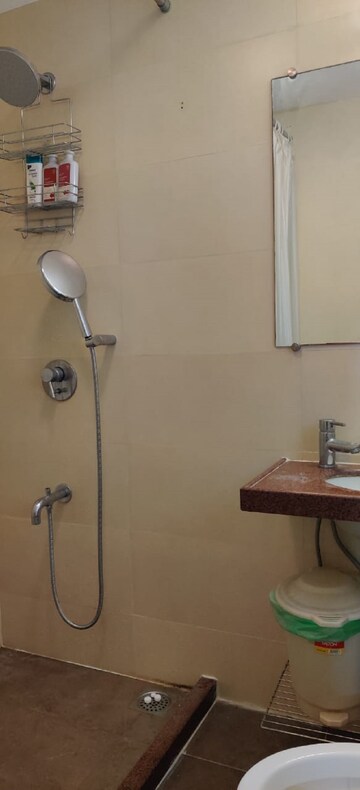 Bathroom in 1 BHK Apartment at Bandra West – for Rent