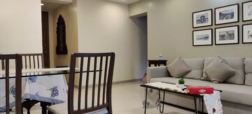 Living Room in 1 BHK Apartment at Bandra West – for Rent
