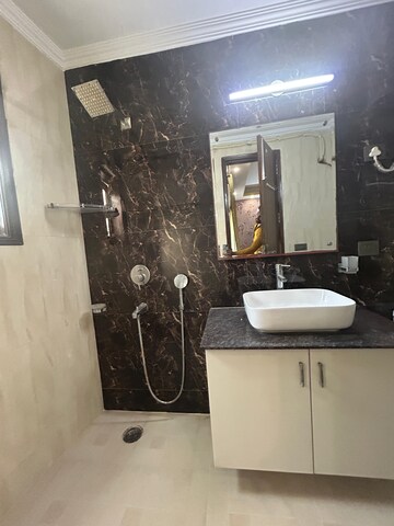 Attached Bathroom in 3 BHK Apartment at Freedom Fighters Enclave – for Rent