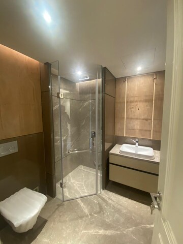 Bathroom in 4 BHK Apartment at Malcha Marg – for Rent