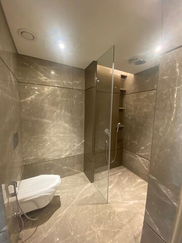 Bathroom in 4 BHK Apartment at Malcha Marg – for Rent