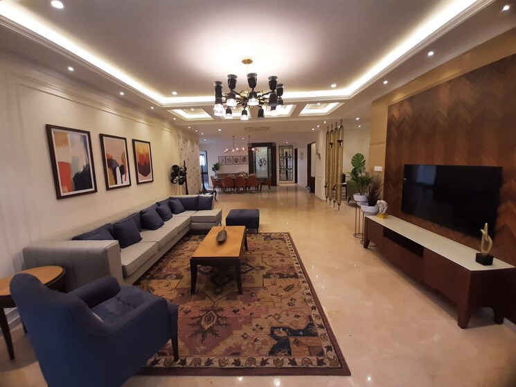 Living Room, harsha-sky-high 5 Bedroom 7100 Sq.Ft. Builder Floor In Shaikpet Hyderabad 8059431