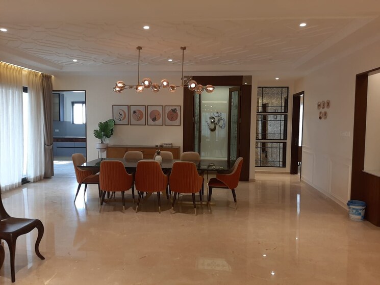 Living Room, harsha-sky-high 5 Bedroom 7100 Sq.Ft. Builder Floor In Shaikpet Hyderabad 8059431