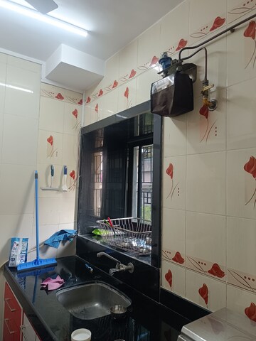 Kitchen in 1 RK Apartment at Tulsidham Complex, Kapur Bawdi – for Rent