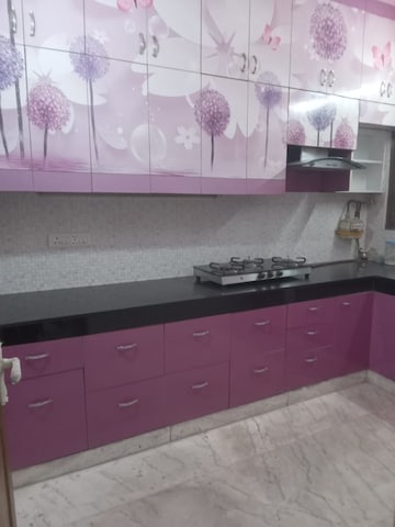 Kitchen in 2 BHK Builder Floor at DLF Queens Court, Greater Kailash ii – for Rent