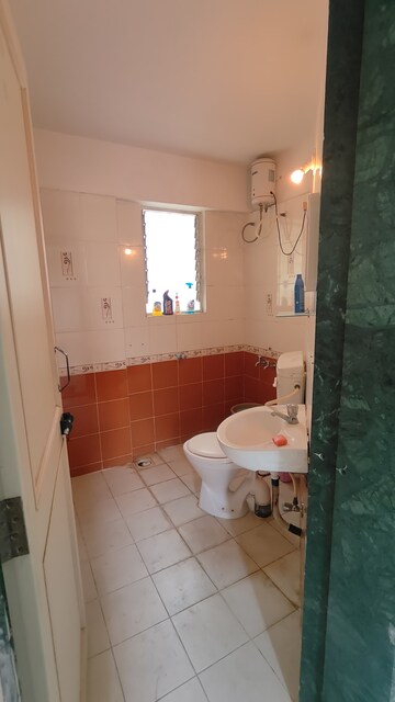 Bathroom in 1 BHK Apartment at Wadgaon Sheri – for Rent