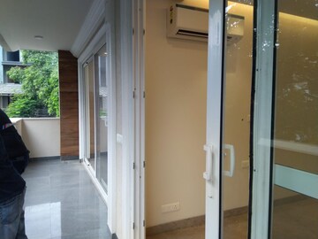 Building Lobby in 4 BHK Apartment at Sarvodya Enclave – for Rent