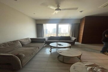Living Room in 3 BHK Apartment at Indiabulls Blu, Worli – for Rent