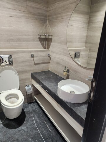 Bathroom in 3 BHK Apartment at Omkar 1973, Worli – for Rent