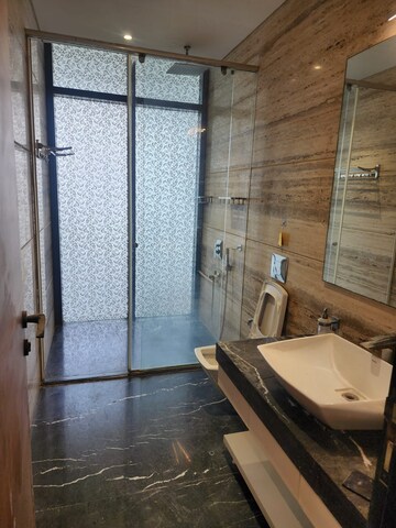 Building Lobby in 3 BHK Apartment at Omkar 1973, Worli – for Rent
