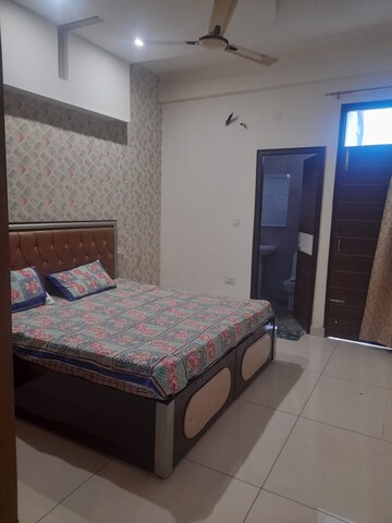 Bedroom in 3 BHK Apartment at Lake View Complex, Dhakoli Village – for Rent