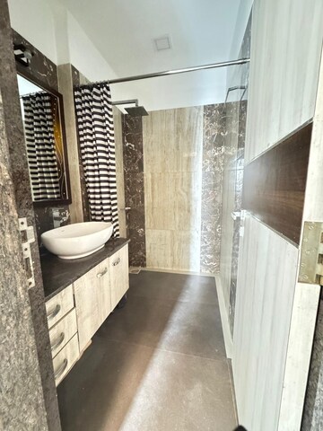 Kitchen in 3 BHK Apartment at Oberoi Realty Woods, Goregaon East – for Rent