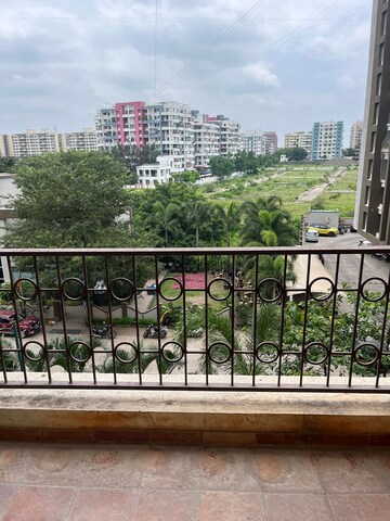 Balcony in 2 BHK Apartment at Nyati Environ, Tingre Nagar – for Rent