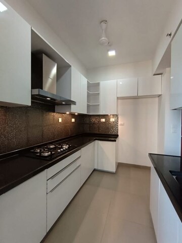Kitchen in 3 BHK Apartment at Lodha Parkside, Worli – for Rent
