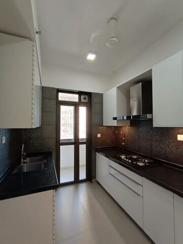 Kitchen in 3 BHK Apartment at Lodha Parkside, Worli – for Rent