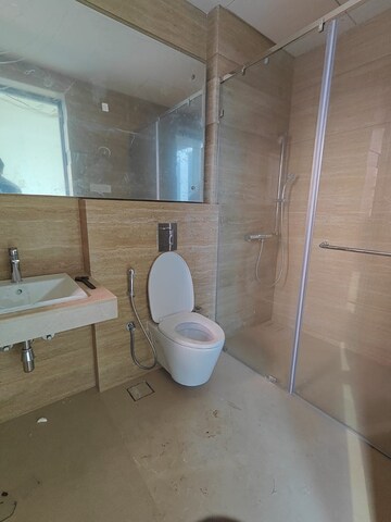 Bathroom in 3 BHK Apartment at Raheja Imperia, Worli – for Rent