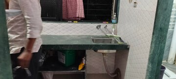 Kitchen in 1 RK Apartment at Sector 10 Nerul – for Rent