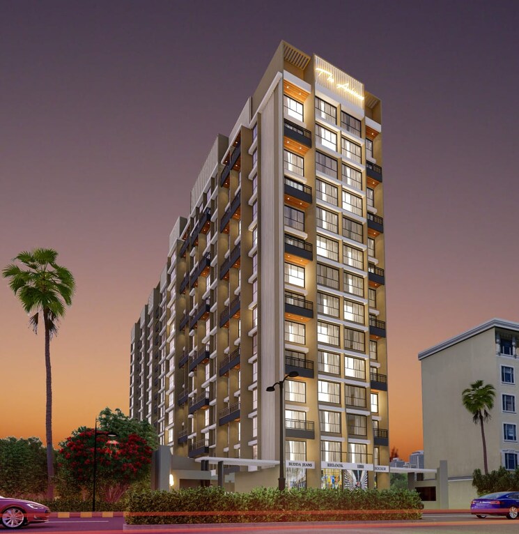 Exterior View, balaji-the-ambience 2 Bedroom 589 Sq.Ft. Apartment In Taloja Navi Mumbai 8059663