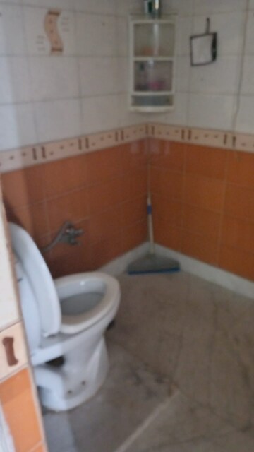 Bathroom in 1.5 BHK Apartment at Paschim Vihar – for Rent