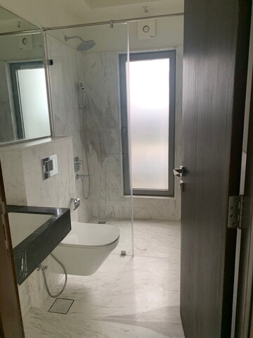 Bathroom in 3 BHK Apartment at Piramal Aranya, Byculla – for Rent
