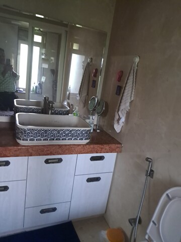 Bathroom in 3 BHK Apartment at Andheri West – for Rent