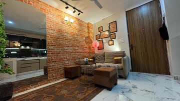 Living Room in 1 BHK Builder Floor at Saket – for Rent