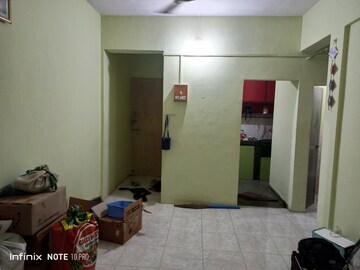 Living Room in 1 BHK Apartment at Kopar Khairane – for Rent