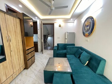 Living Room in 1 BHK Builder Floor at Saket – for Rent